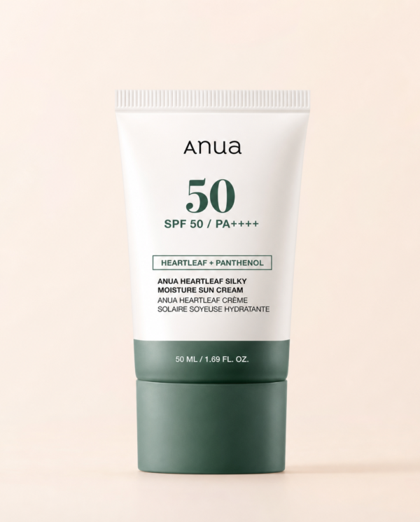 Anua Heartleaf Silky Moisture Sun Cream SPF50+ PA++++ 50 ml